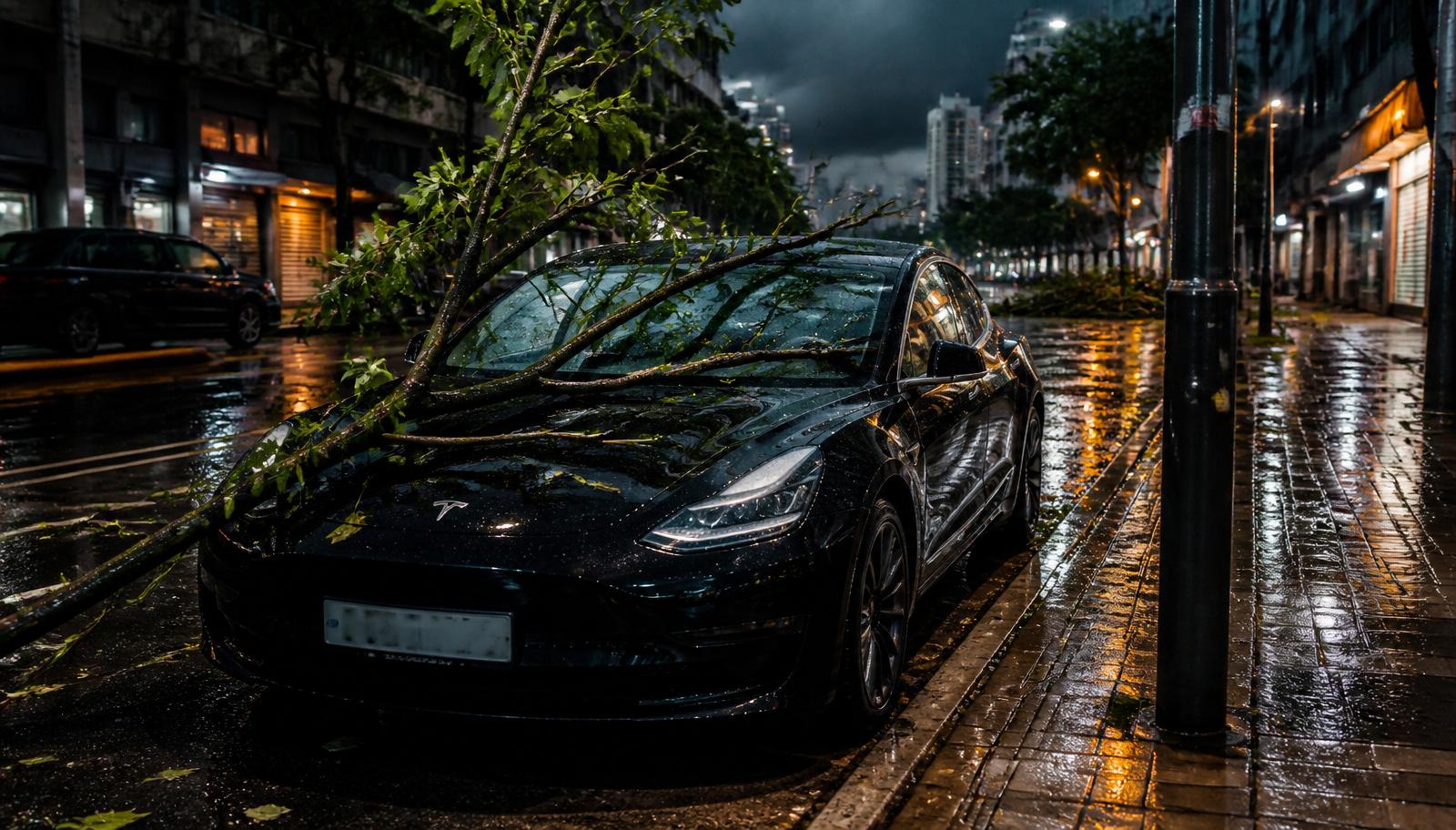 香港打風揸車保險包唔包？颱風冧樹、水浸損毀索償全攻略與條款解析